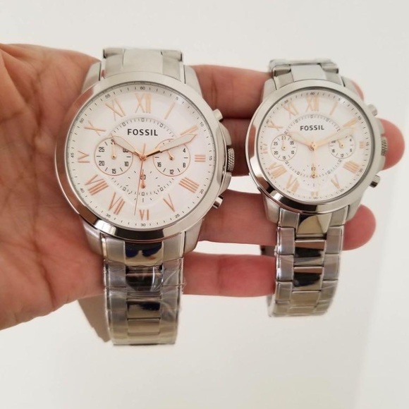jam tangan fossil couple original